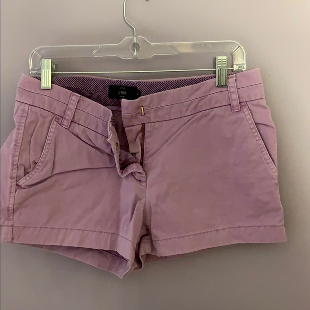 JCrew lavender chino short